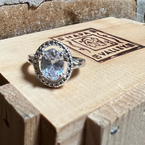 Francesca's Collections Jewelry - New Faux Diamond Ring - Size 8